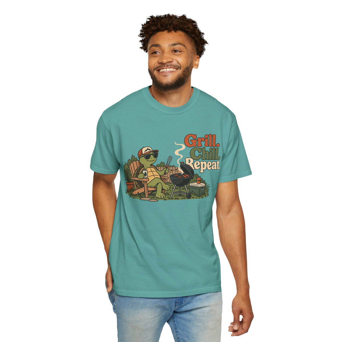 Grill. Chill. Repeat. T-Shirt