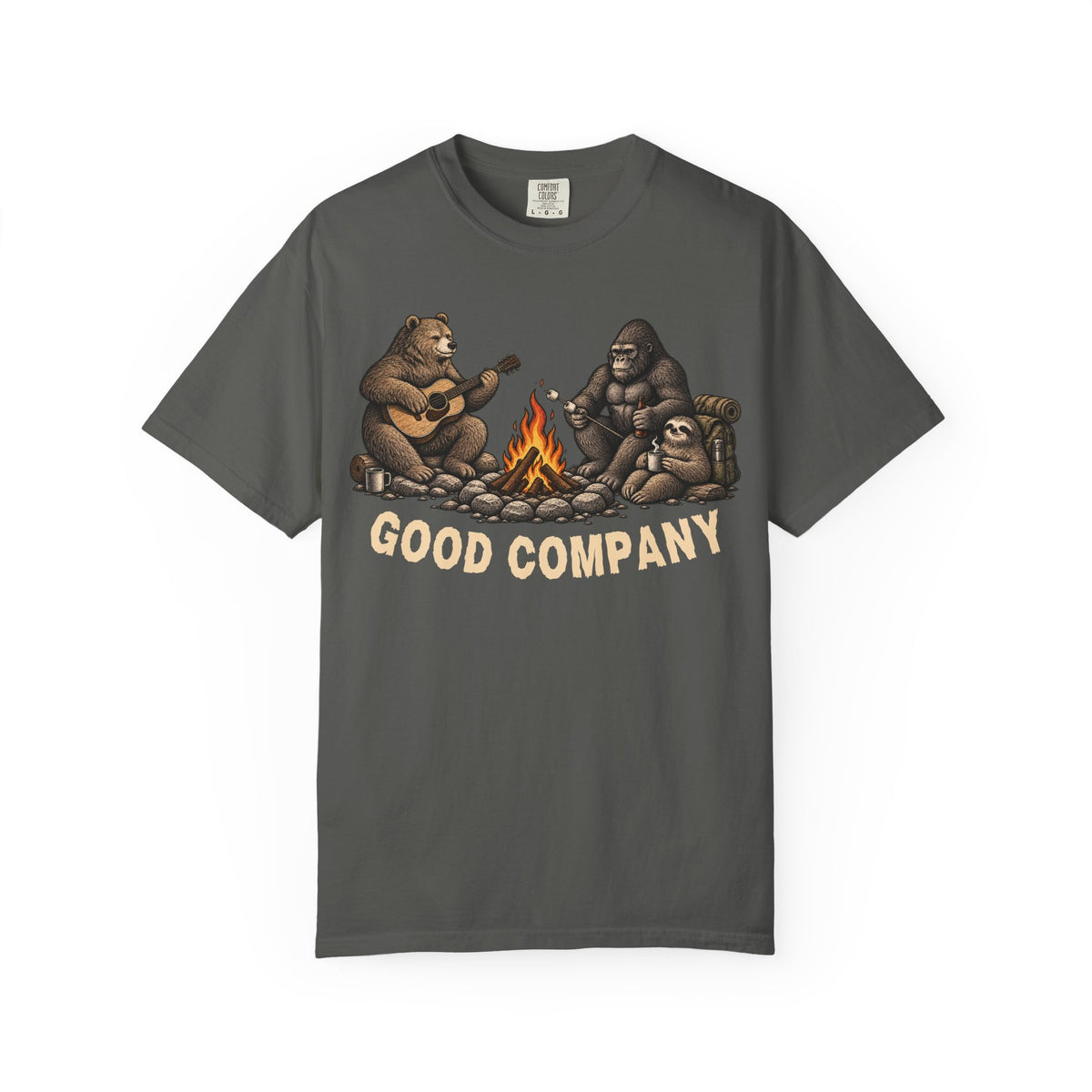 Good Company — Funny Camping T-Shirt