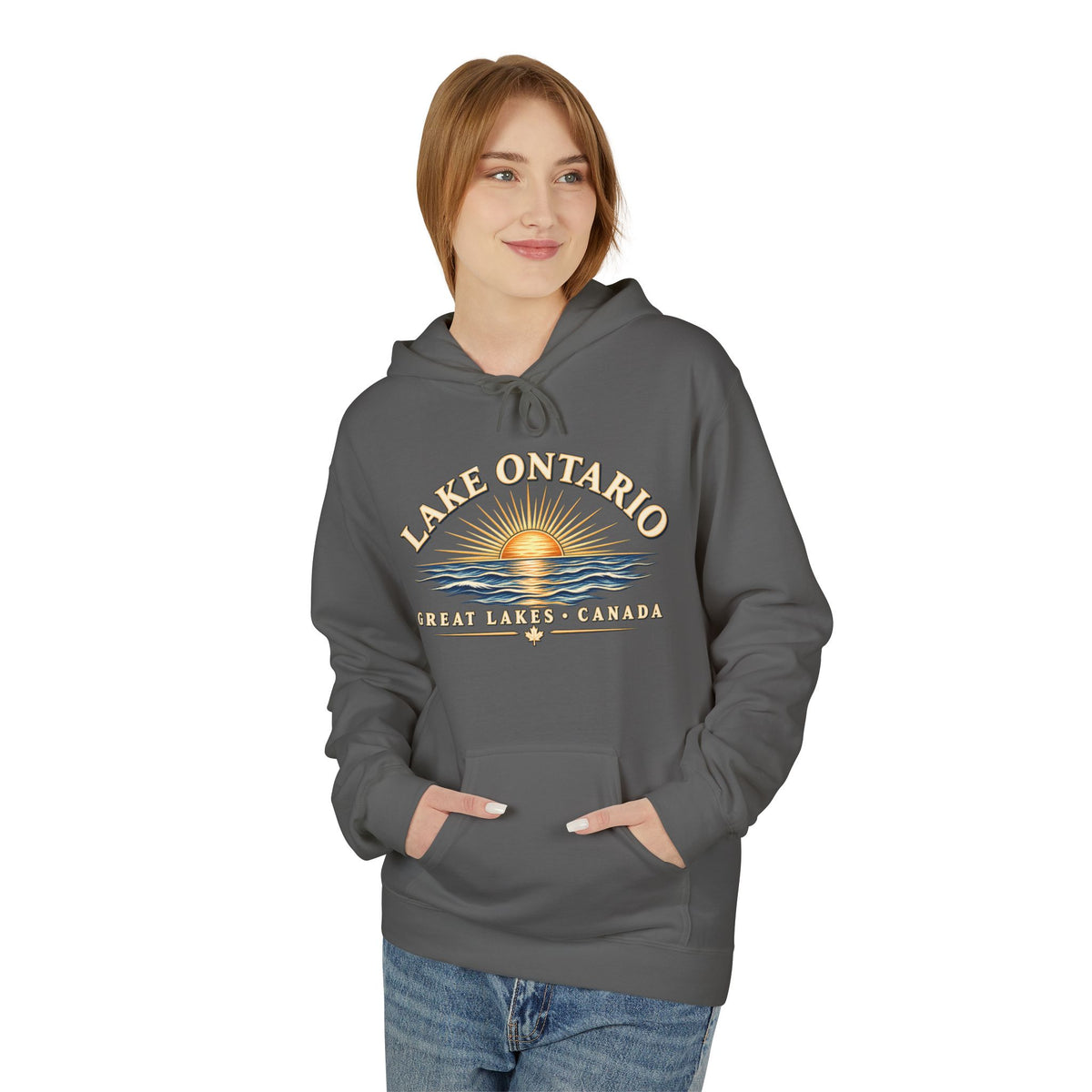 Lake Ontario Fleece Hoodie